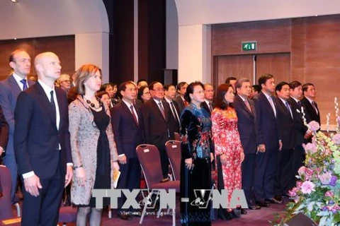 越南国会主席阮氏金银出席越南与荷兰建交45周年纪念活动
