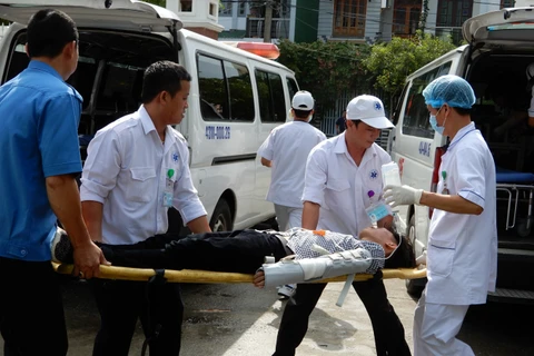 越南参加国际自然灾害卫生应急演习