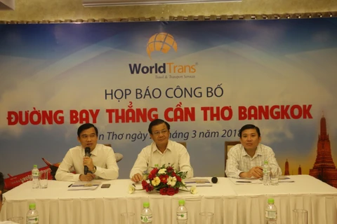 越南芹苴市至泰国首都曼谷直达航线将于今年6月开通