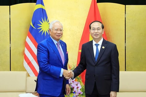 越南领导向马来西亚领导致贺信 庆祝两国建交45周年