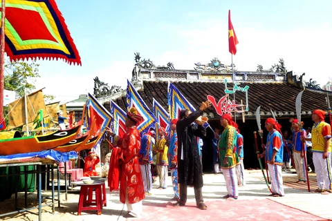 2018年黄沙兵替身祭礼在广义省李山岛县举行