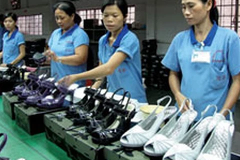 越南鞋类出口额稳居世界第二位