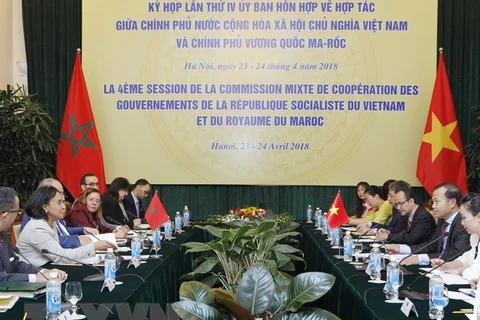 越摩举行第四次混合委员会会议暨两国外交部第五次政治磋商