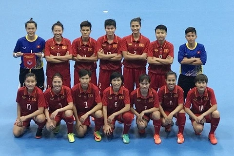 图表新闻：2018年亚洲女子五人制足球锦标赛：越南队击败中华台北队取得开门红