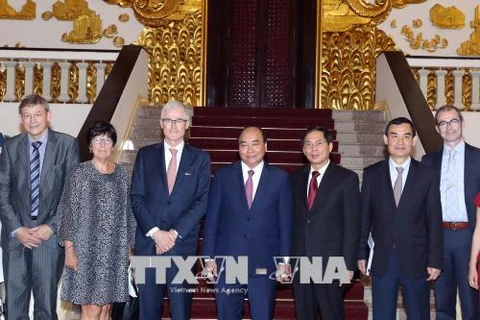 越南政府总理阮春福：鼓励越南企业加强与比利时法兰德斯大区的合作