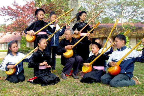 越南艺术家呼吁出台有效措施保护并弘扬天琴弹唱艺术