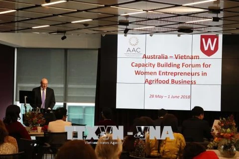 澳大利亚-越南论坛—提高女企业家能力的平台