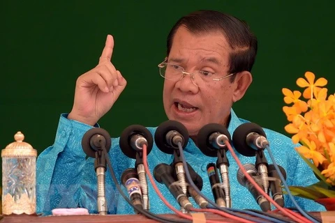 柬埔寨首相提出继续执政十年的目标