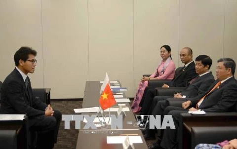 越南国会对外委员会主任阮文酉对日本进行工作访问