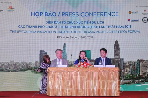 2018年第八届亚太城市旅游振兴机构论坛即将在胡志明市举行