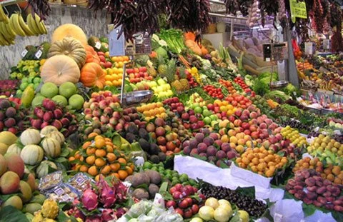 越南从泰国和中国的蔬果进口额达3.85亿美元