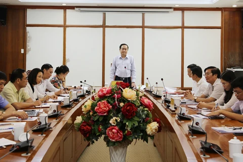 越南祖国阵线中央委员会主席陈青敏莅临永福省调研
