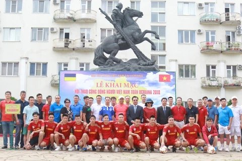 旅居乌克兰越南人运动会在哈尔科夫州举行