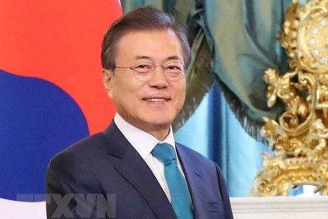 韩国总统对新加坡进行访问