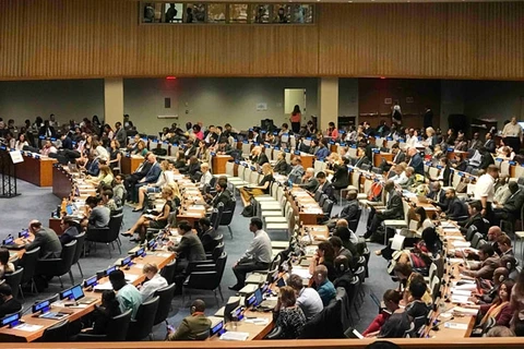 越南在联合国纽约总部发表《国家自愿检视报告》