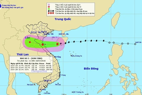 全国各地主动展开第三号台风和热带低气压的防御工作