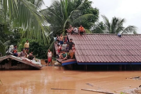 老挝水电站大坝坍塌事故：韩国向老挝提供价值100万美元的紧急援助