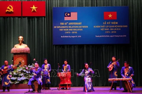 越南与马来西亚建交45周年庆祝活动在胡志明市举行