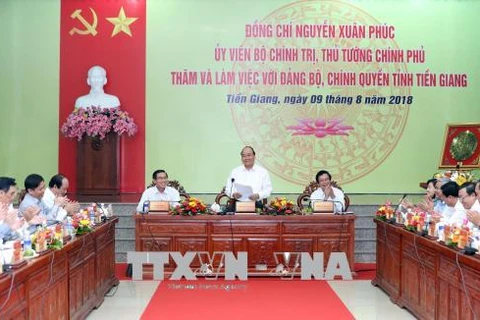 政府总理阮春福：前江省力应在高科技农业等5大支柱上实现发展