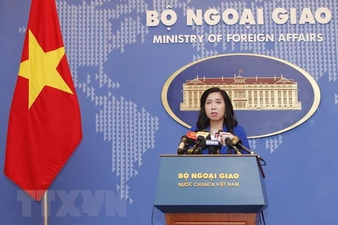 越南外交部发言人：要求中国尊重越南对黄沙和长沙两个群岛的主权