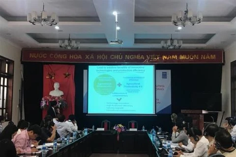 越南与联合国开发计划署分享制定第四次工业革命战略的经验