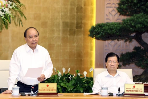越南政府总理阮春福主持召开政府体制建设专题会议