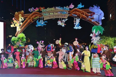 首次越南木偶戏节在胡志明市开幕