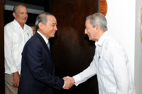 岘港市委代表团对古巴进行工作访问