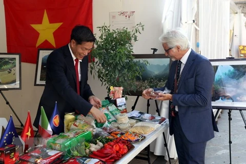 越南首次参加意大利国际辣椒博览会活动