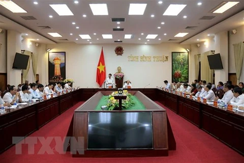 越共中央宣教部部长：平顺省应解决好引起民众不满的问题