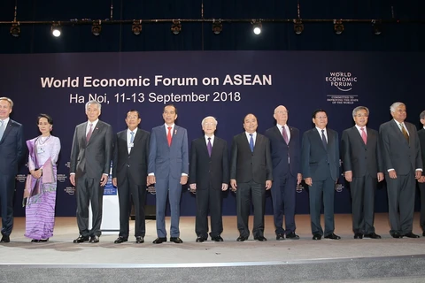 WEF ASEAN 2018: 2018年世界经济论坛东盟峰会在河内开幕