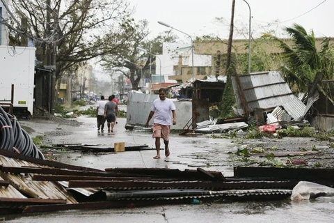 超强台风“山竹”登陆菲律宾 至少三人死亡四人受伤