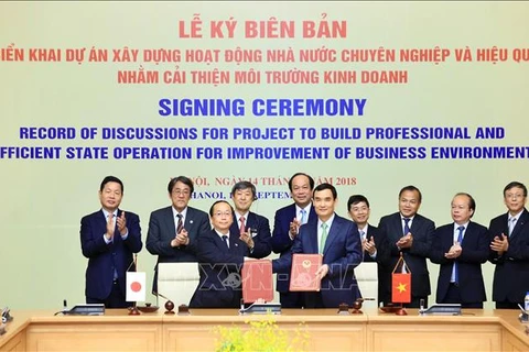越南政府办公厅与日本国际协力机构合作建设电子政务