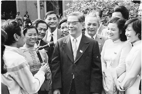 越共中央已故总书记阮文灵——革新事业的倡导者