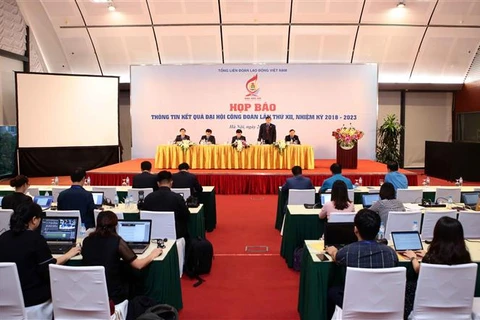 越南工会第十二届全国代表大会圆满闭幕
