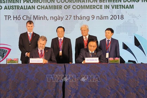 越南九龙江三角洲地区各省呼吁澳大利亚企业前来投资兴业