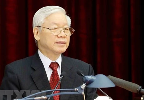 越共十二届八中全会：阮富仲总书记被提名为国家主席人选