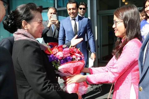 越南国会主席阮氏金银出席第三届欧亚国家议长会议并对土耳其进行访问