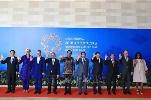 越南政府总理阮春福出席WB和 IMF秋季年会开幕式