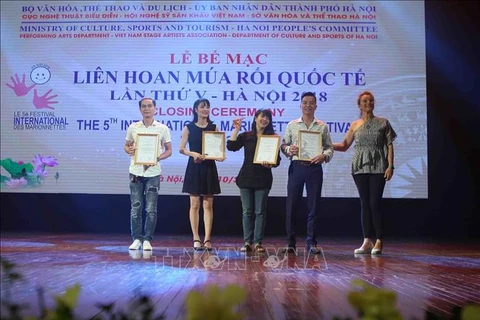 2018年国际木偶戏节圆满落幕 越南木偶戏演员获得许多奖项