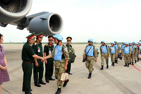 越南参与联合国维和行动：为创建和平世界贡献力量