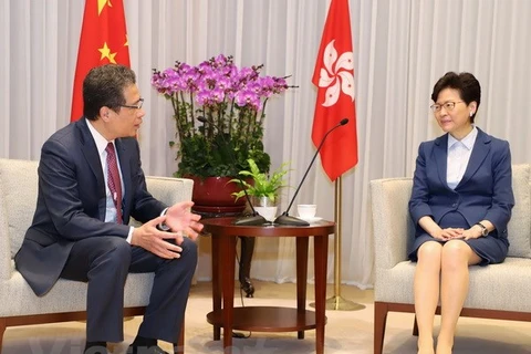 越南与中国香港各地方加强合作