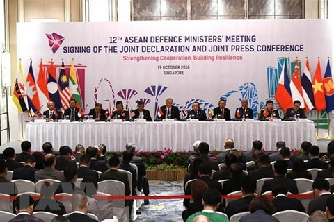 第五届东盟防长扩大会议发表联合声明