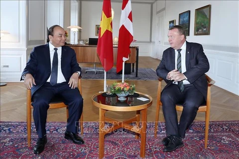 越南与丹麦发表联合声明