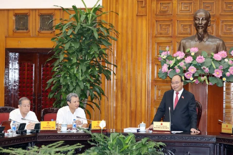 阮春福总理指示承天顺化省重视解决京城遗迹内被迁移的居民的就业问题