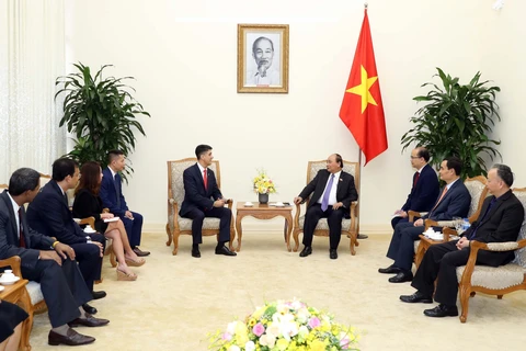 越南政府总理阮春福会见可口可乐集团总裁