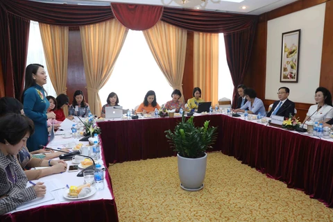 越南妇女联合会主席与朝鲜社会主义妇女同盟加强合作