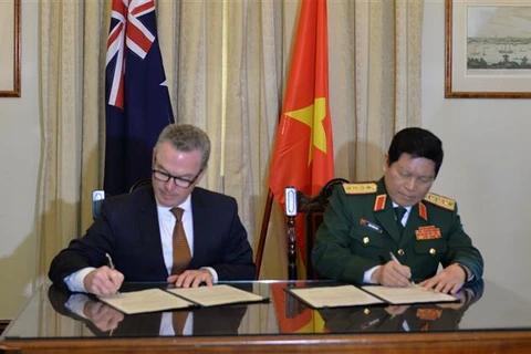 越南与澳大利亚签署《防务合作联合愿景声明》 