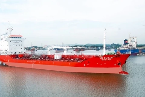 越南向韩国交付一艘 6500吨化学品油轮