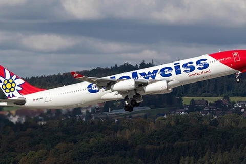 瑞士Edelweiss 航空公司开通苏黎世至胡志明市的直达航线